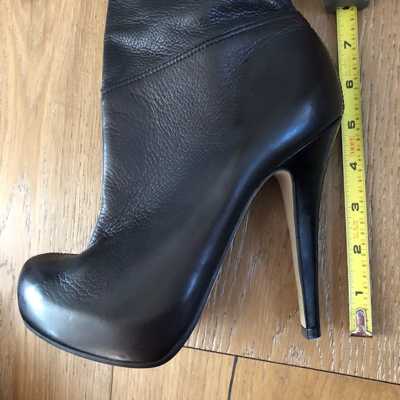 TOPSHOP Barley Over the Knee Platform Thigh High Boots sz 8.5 - Picture 11 of 14